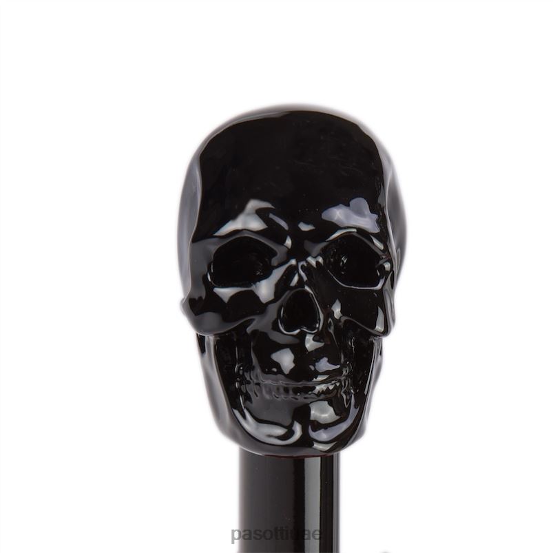 مظلة | 64 PRT W33NE - مظلة حمراء قابلة للطي مع مقبض جمجمة أسود PASOTTI Z446V167